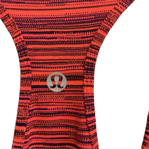 Lululemon Cool Racerback Red Space Dye size 4 - Picture 4 of 5